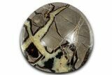 Unique Polished Septarian Dish - Madagascar #350232-1